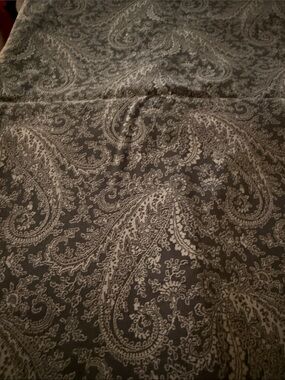 Marcus Brothers M for Mystery Faye Burgos Paisley Cotton Fabric 1.875 Yard 0779